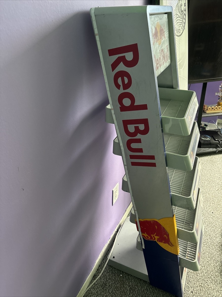 Red Bull Roll Around Shelf Shelves F1 Display Stand | eBay