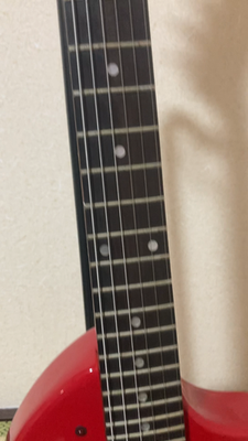 FERNANDES ZO-3 Electric Guitar With Built-In Amplifier Red Zo3