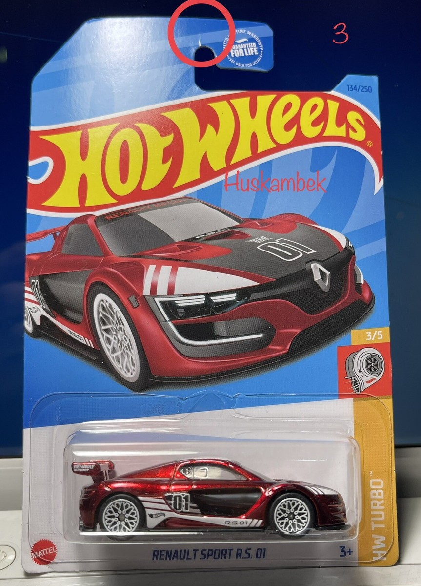 HOT WHEELS SUPER TREASURE HUNT RENAULT SPORT R.S. 01 STH 3