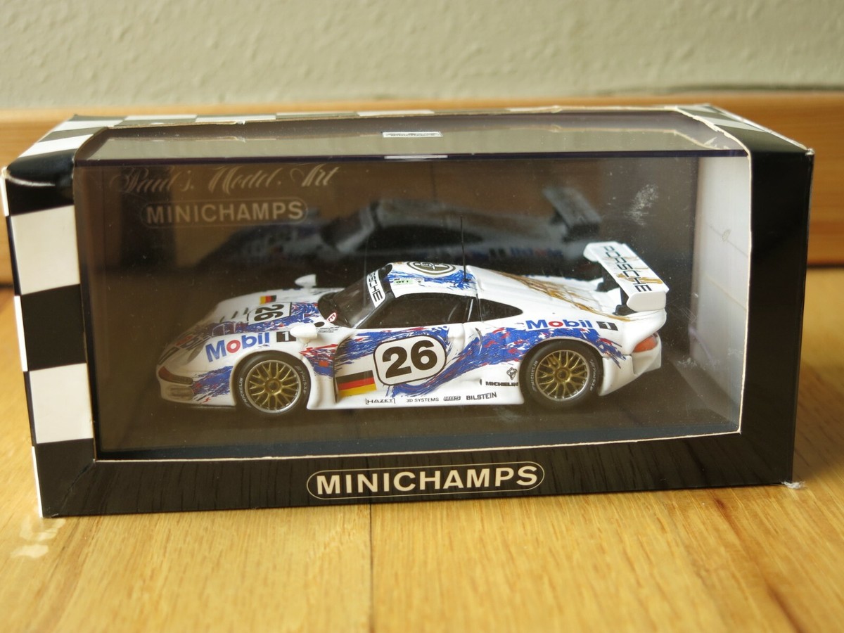 Porsche 911 GT 1 - 3rd Le Mans 1996 - Minichamps #26 | eBay