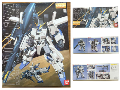 BANDAI MG FA-010-A FAZZ 1/100 Master Grade Gundam Model Kit Japan