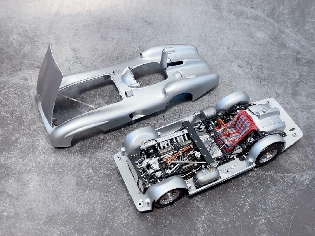 1/18 CMC Merceds Benz W196R 1954/55 Streamliner Body Silver w/ Box