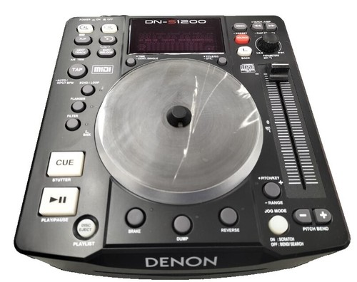 DENON DN-S3000 Digital Turntable CDJ Table Top DJ CD MP3 BlacK