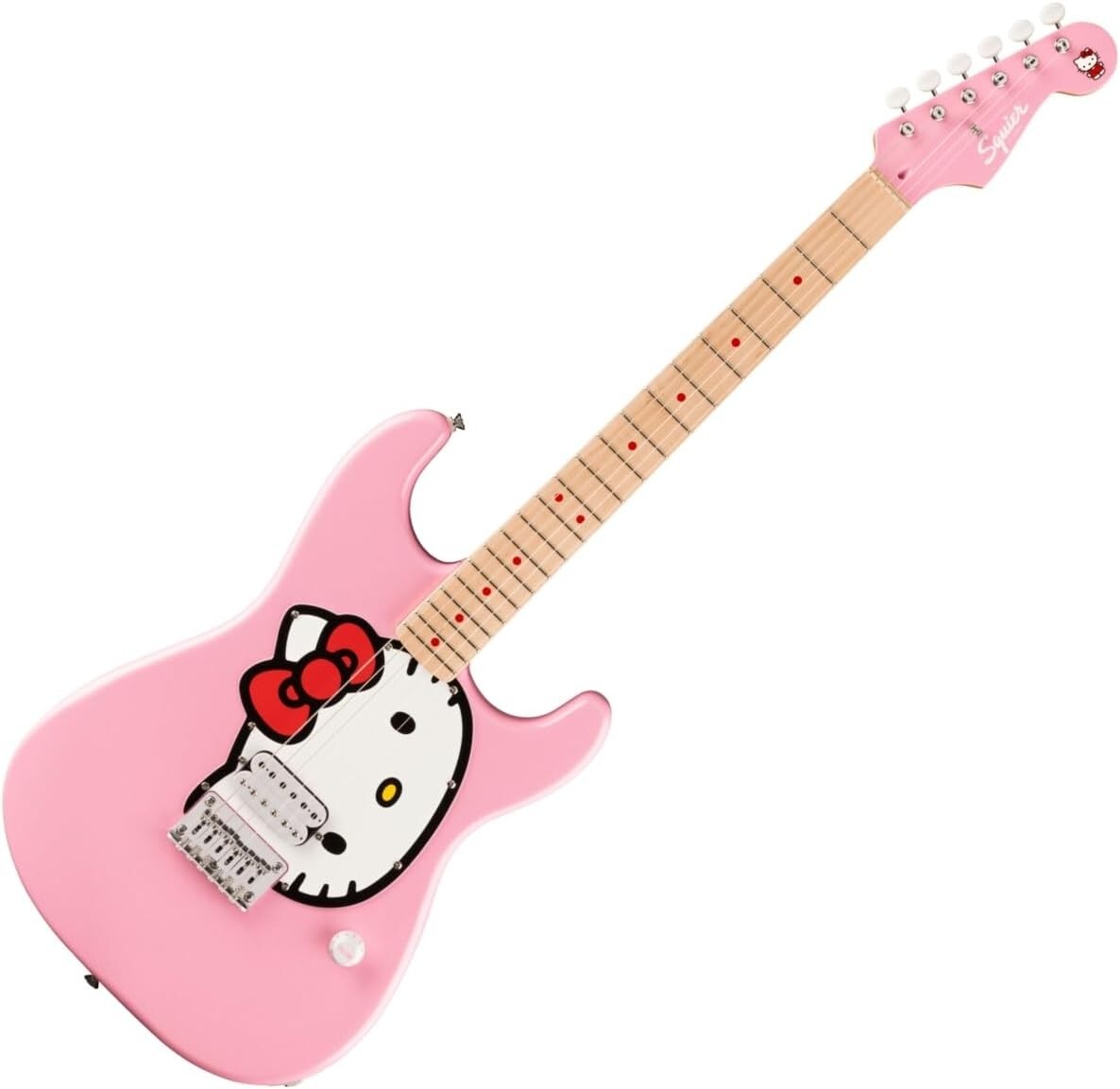 Squier by Fender Limited Edition Hello Kitty Stratocaster Pink