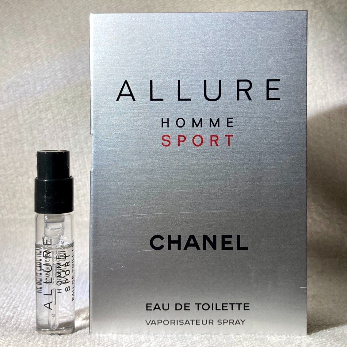Chanel Allure Homme Sport Eau de Toilette EDT Sample Spray .05oz