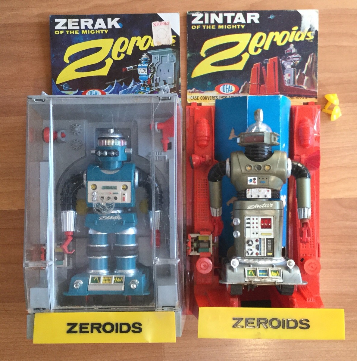 OLD VTG 1968 ZEROID ZERAK ZINTAR OF THE MIGHTY IDEAL TOY SPACE