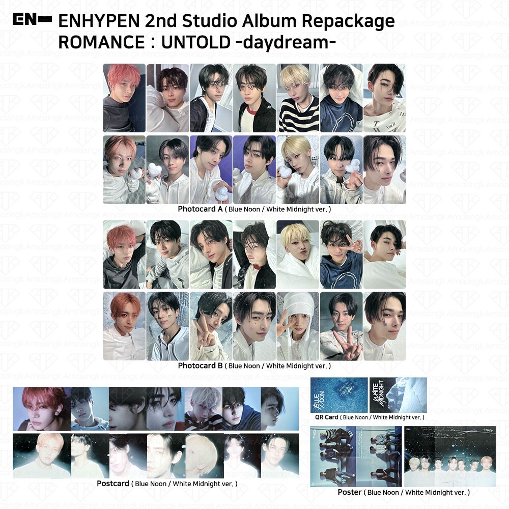 Enhypen 2nd Studio Album Repackage ROMANCE:UNTOLD Daydream