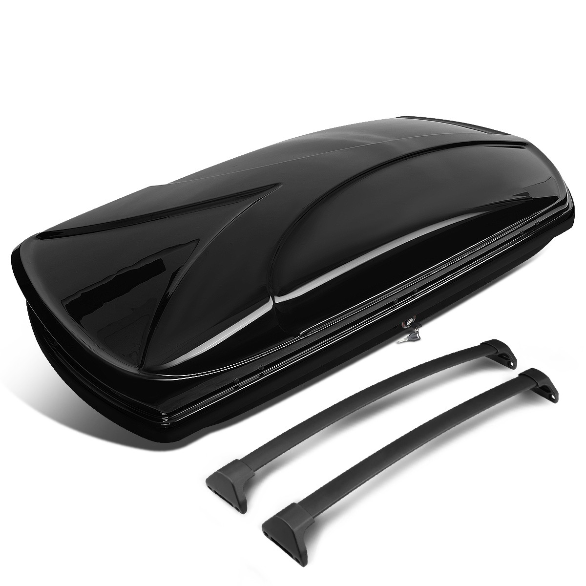 Fit 14-19 Acura MDX Roof Top Cargo Storage Luggage Box Case w