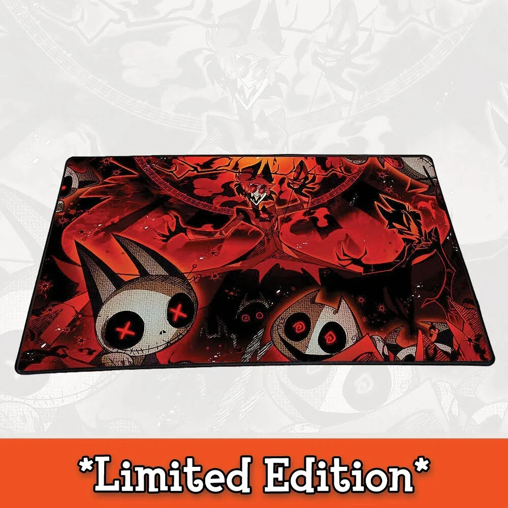 Hazbin Hotel Rage Demon Alastor Limited Edition Playmat Halloween