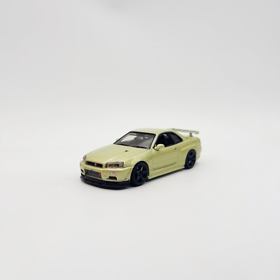 Hot Wheels 1:43 Nissan GT-R R34 V-spec II Nur with Nismo Parts