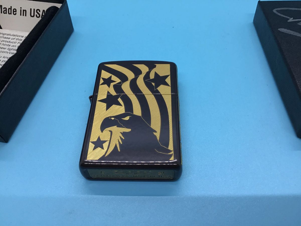 David Yellowhorse Zippo Lighter 1/250 Autographed Box | eBay