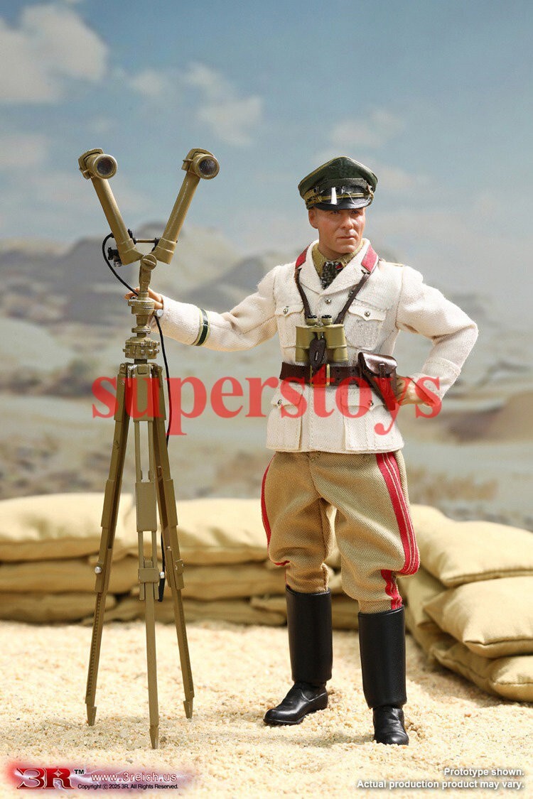 3R TG80004 1/12 Erwin Rommel The Desert Fox 6
