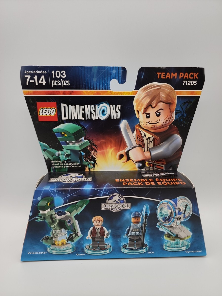 LEGO Dimensions Jurassic World Team Character Figure Pack | eBay