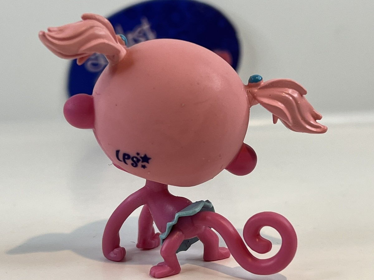 MINKA MARK MONKEY #2852 - Authentic Littlest Pet Shop - Hasbro LPS