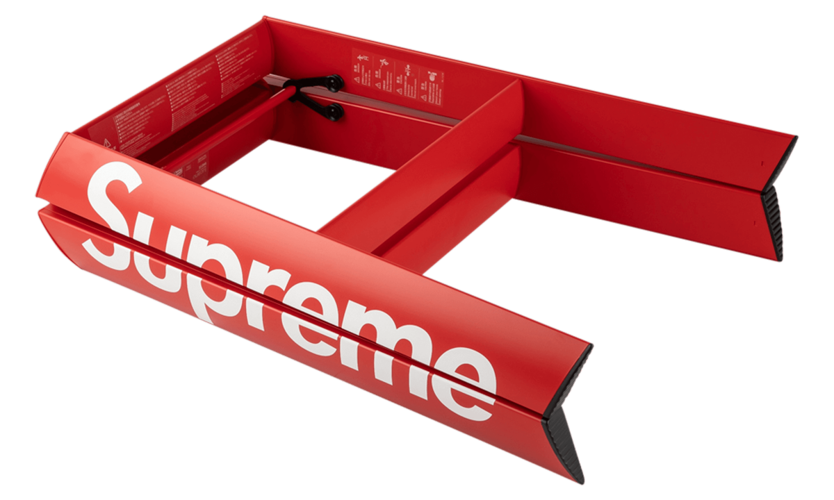 DS New Supreme Lucano Step Ladder Red Box Logo FW18 100% Authentic
