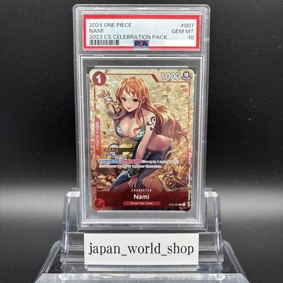 PSA 10 Nami ST01-007 Championship 2023 Celebration Pack One Piece
