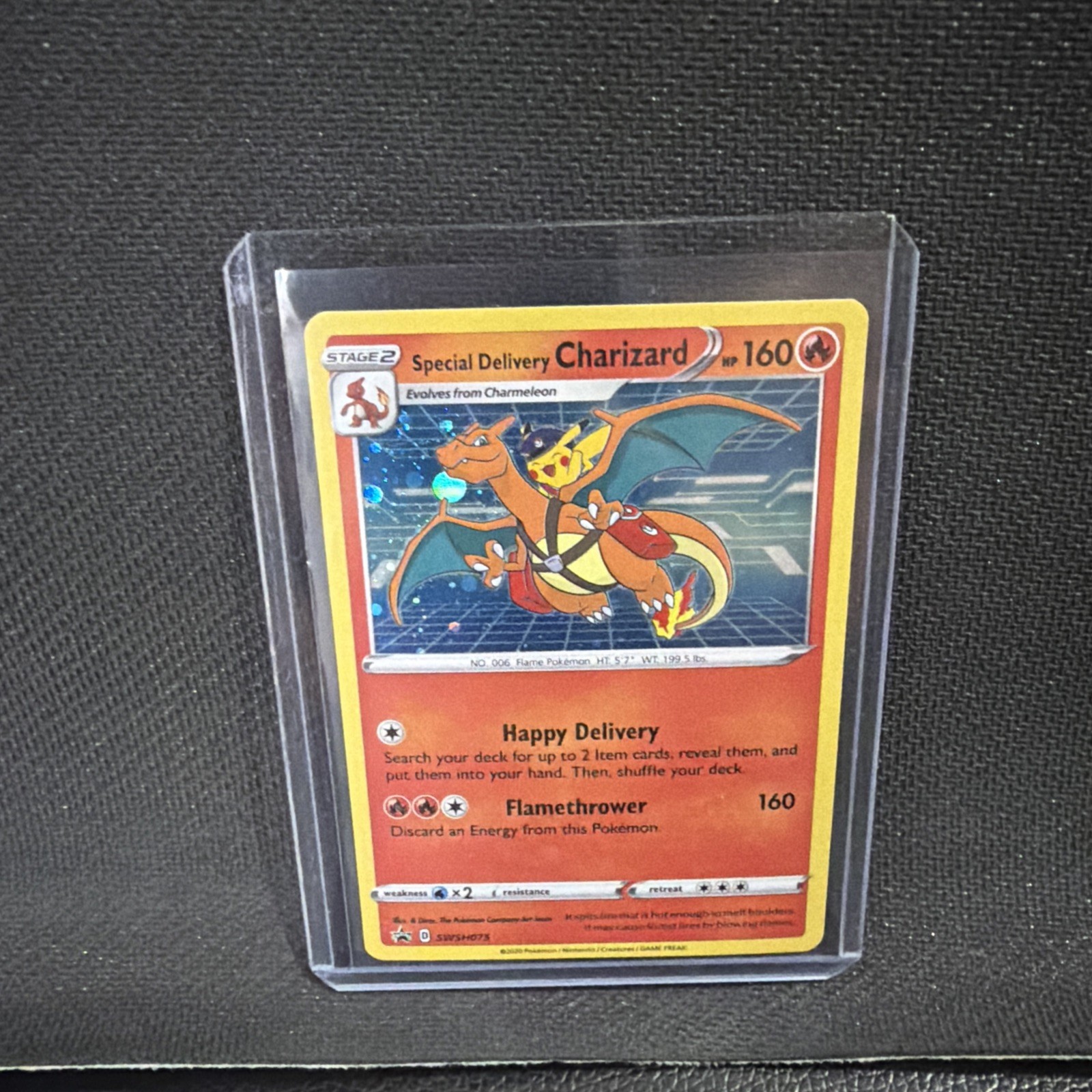 Special Delivery Charizard 2022 Sword & Shield: Black Star Promo