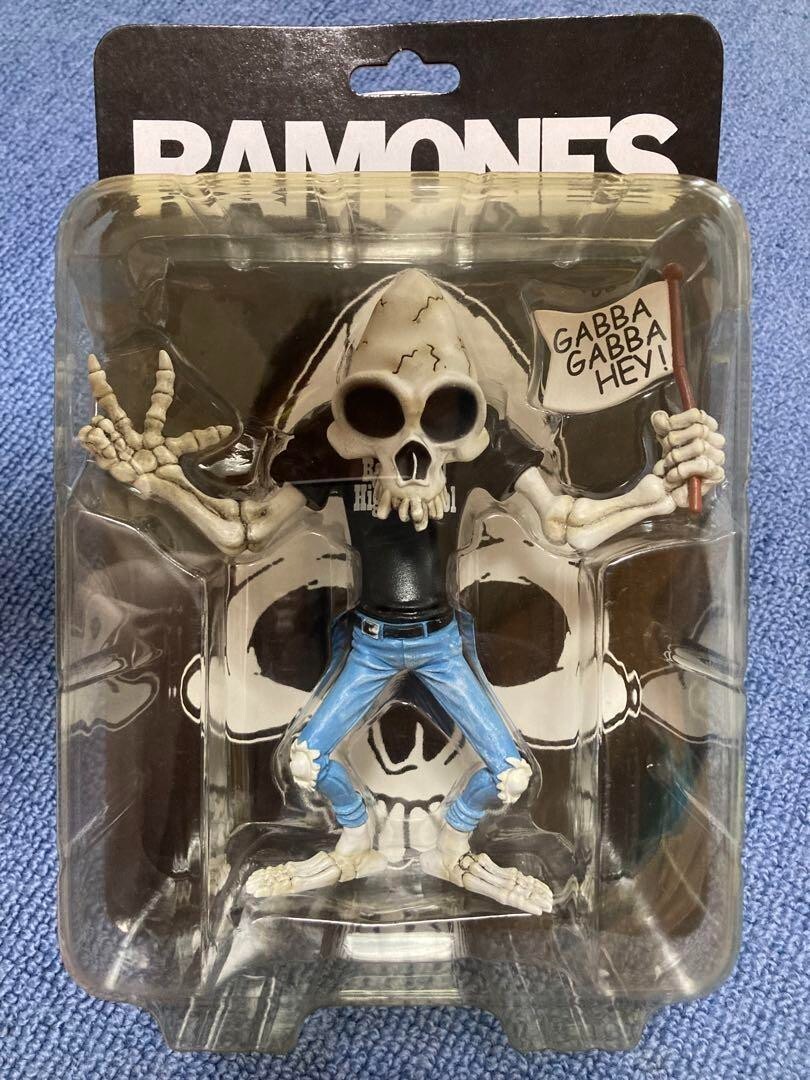 Ramones Pinhead Vinyl Sofubi Figure MOC Punk Magazine Holmstrom