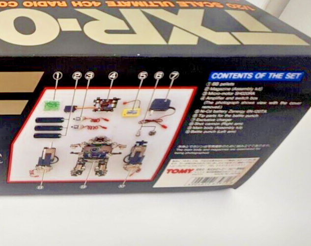 Tomy TXR-002 Type F Vintage Robot NEW Unused Robocop Ed-209 Model