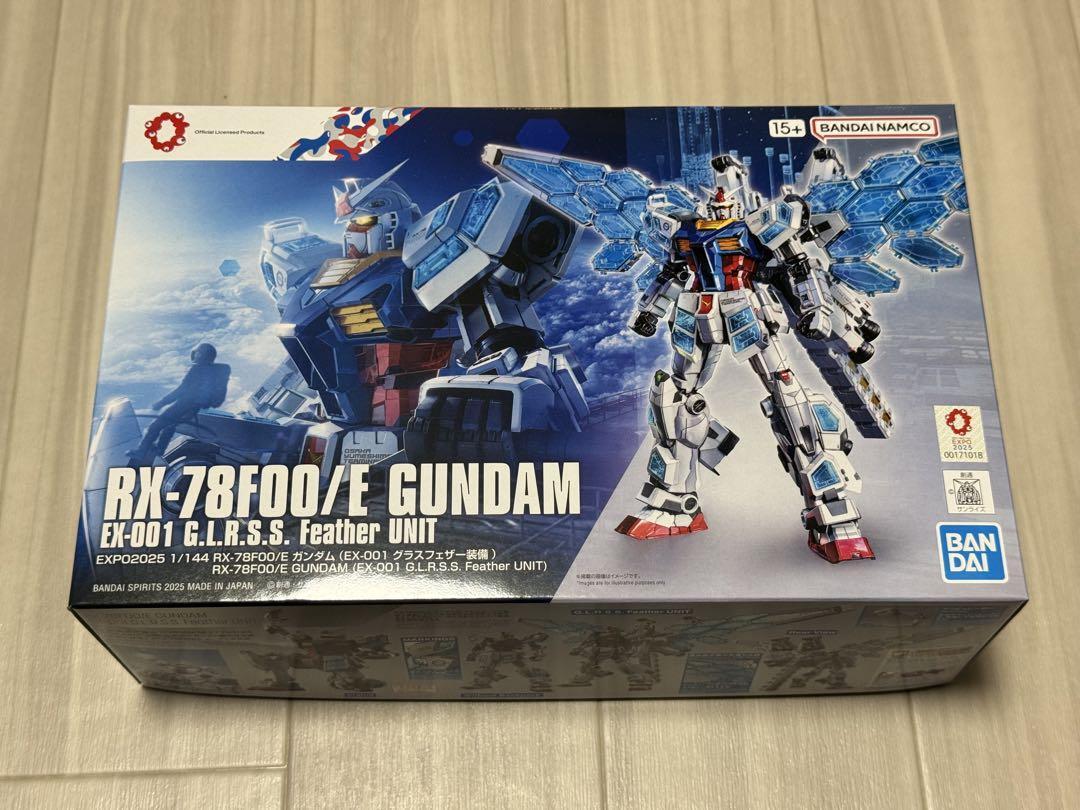 EXPO2025 Osaka Gundam RX-78F00/E Chem Recycle 1/144 Exclusive +