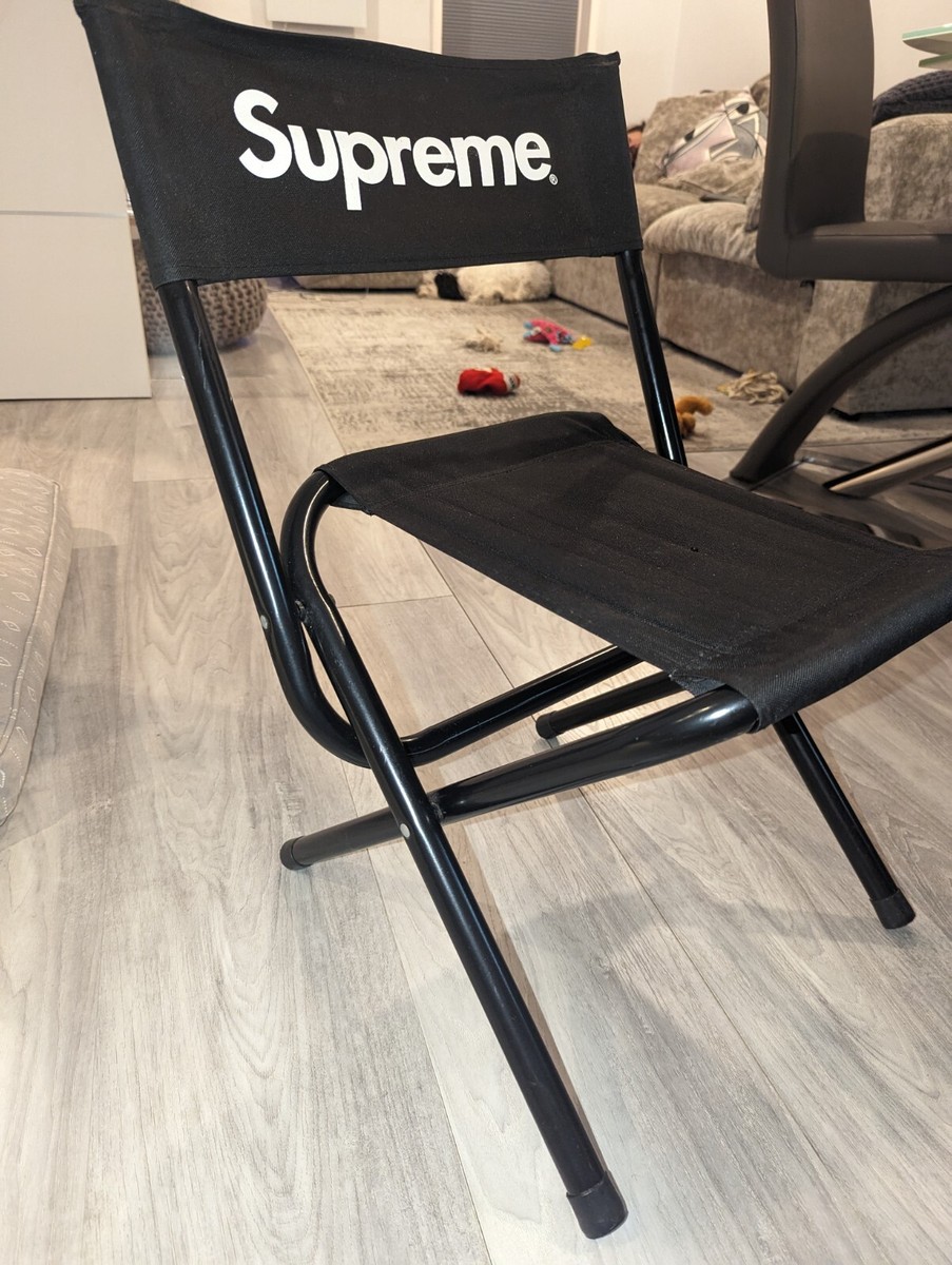 Supreme X Coleman Folding Chair SS15 - Black Collector Rare