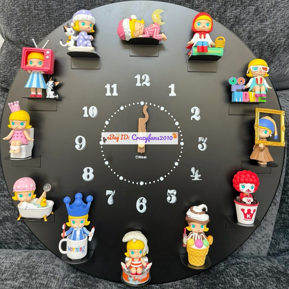 POP MART One Day of Molly Series Confirmed Blind Box Figure Art