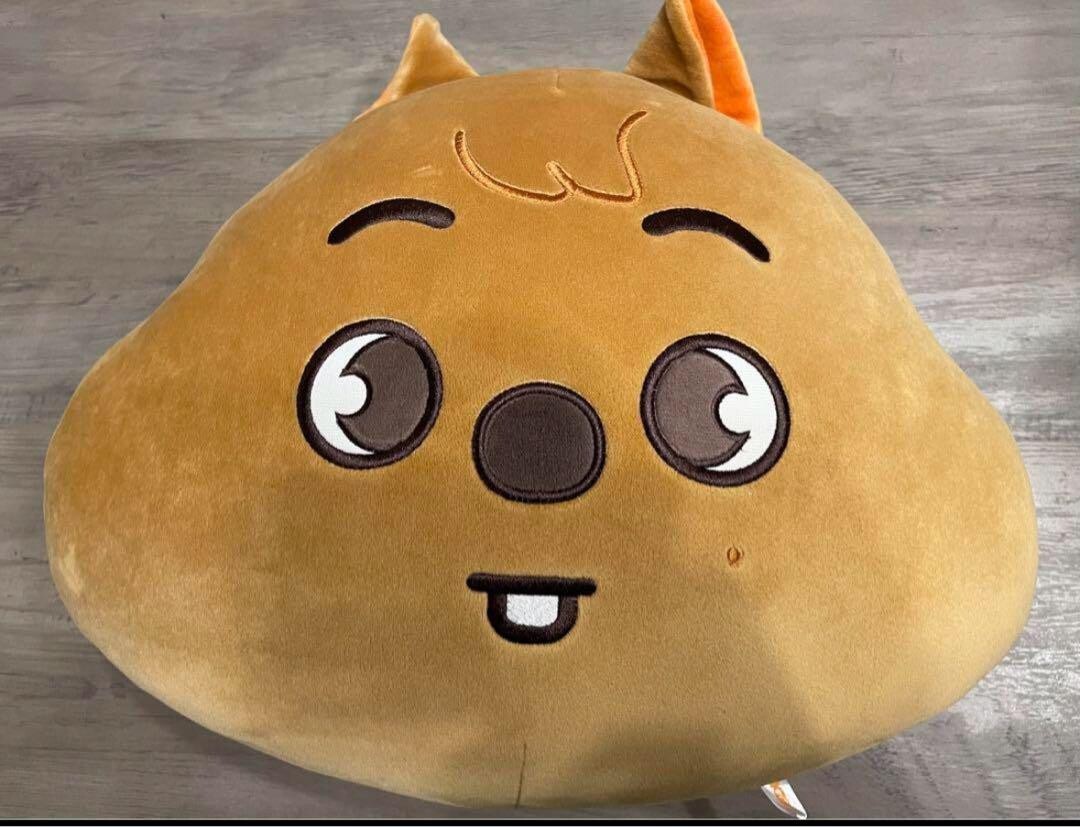 Stray Kids SKZOO HAN QUOKKA Official Plush Cushion JYP Three Sixty