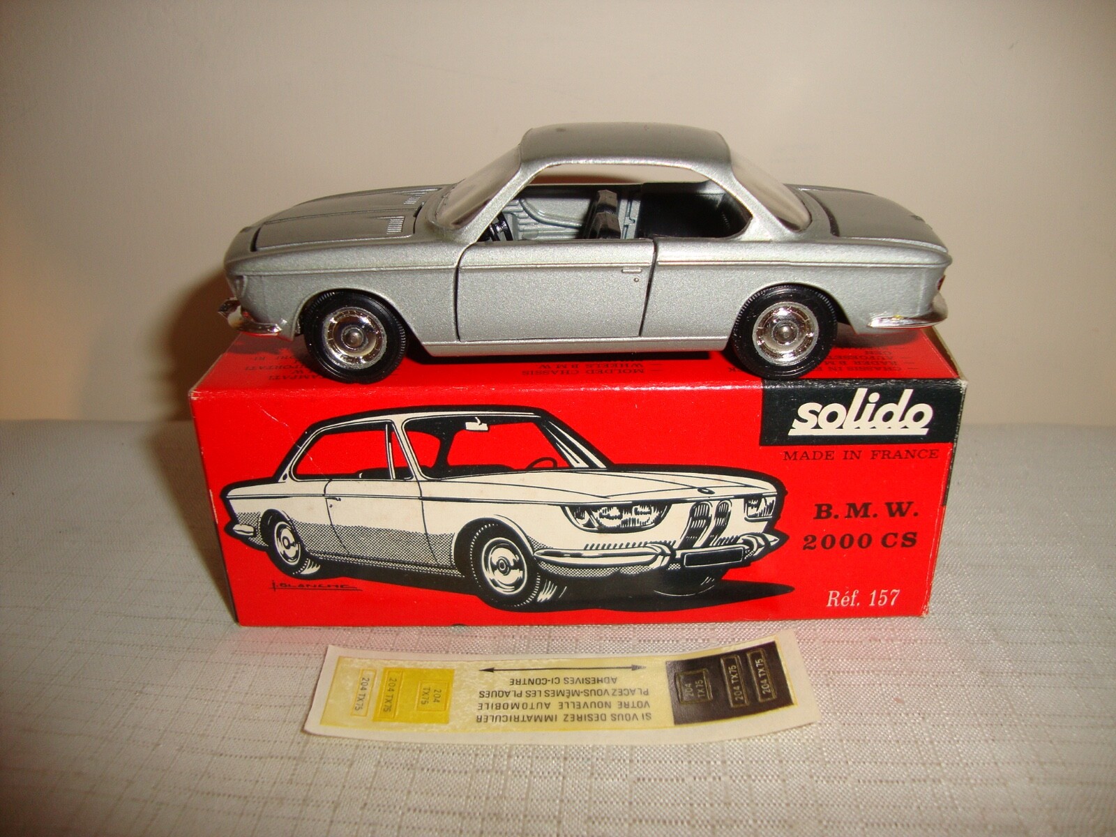 Solido 157, BMW 2000 CS - Free Price Guide & Review