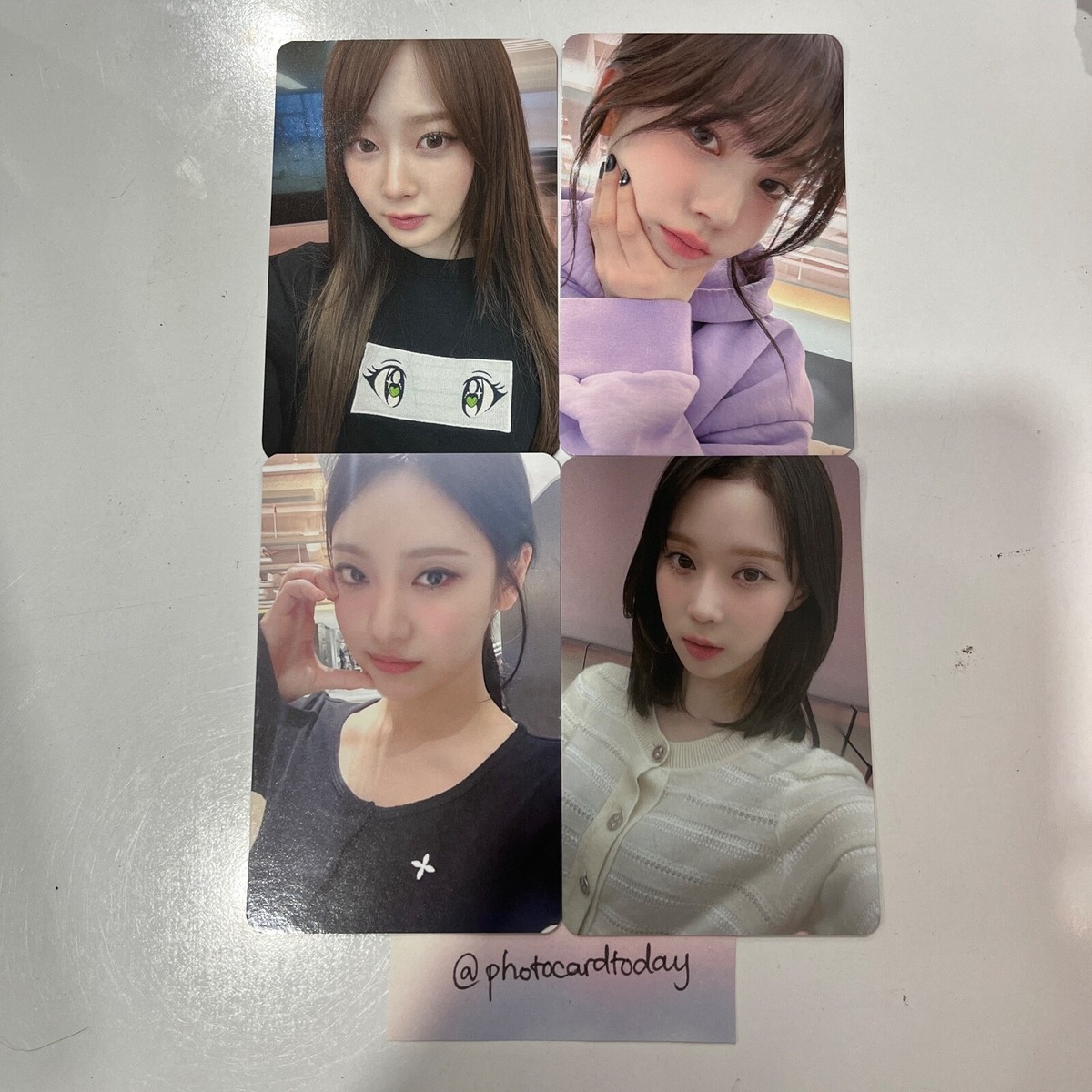 AESPA DRAMA INTERASIA FANCALL EVENT PHOTOCARD OFFICIAL KARINA