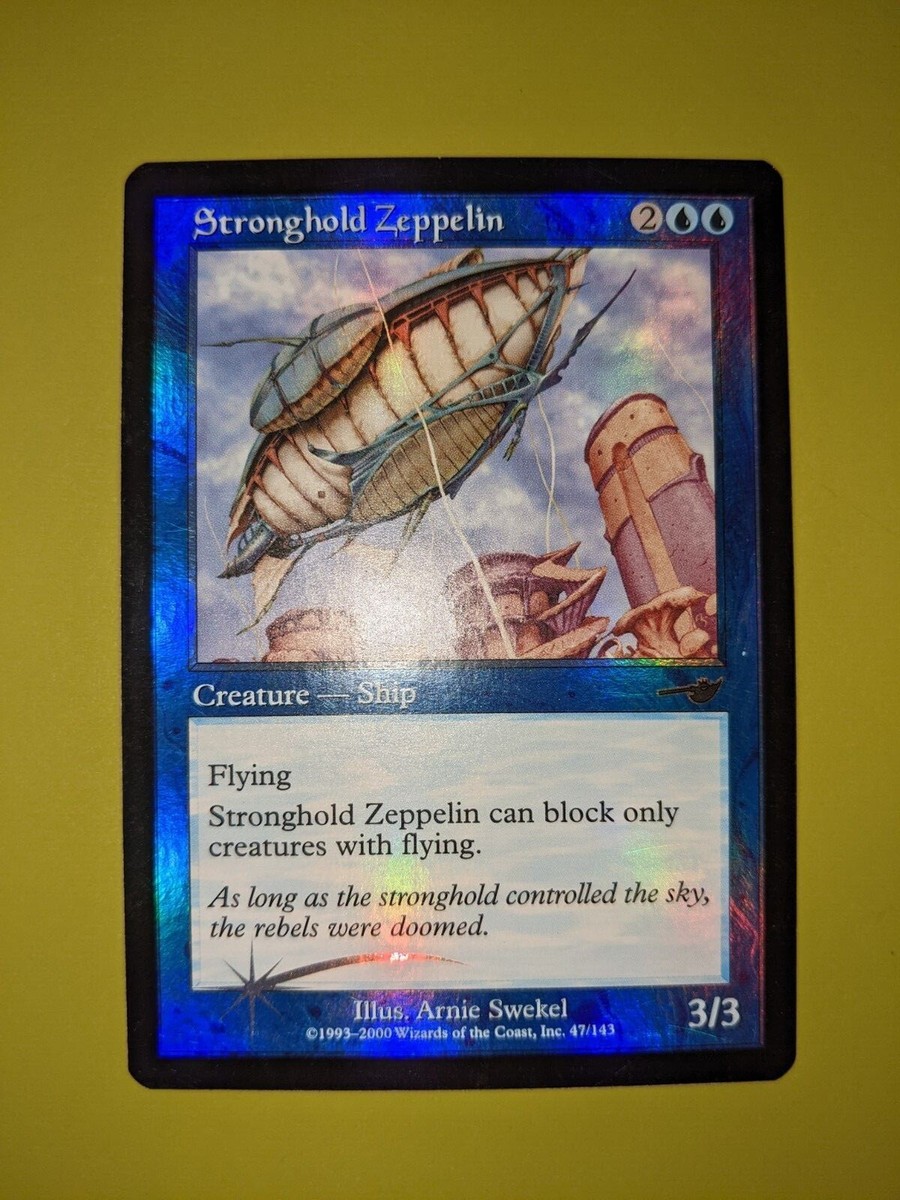 FOIL Stronghold Zeppelin x1 Nemesis 1x Magic the Gathering MTG | eBay