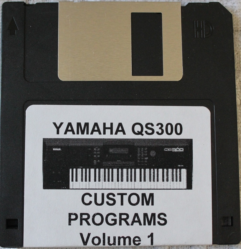 Yamaha QS300 Synthesizer Custom Programs Volume 1 Disk | eBay