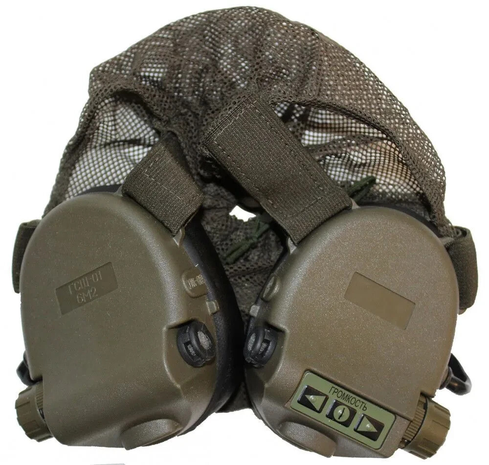 ロシア軍 実物 Ratnik 新ロット 6M2 Gssh-01 イヤマフ シリア ロシア軍