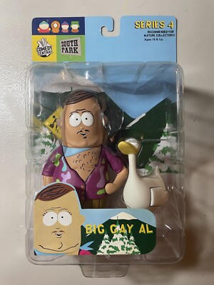 BIG GAY AL FIGURE SOUTH PARK MIRAGE 2004 | eBay