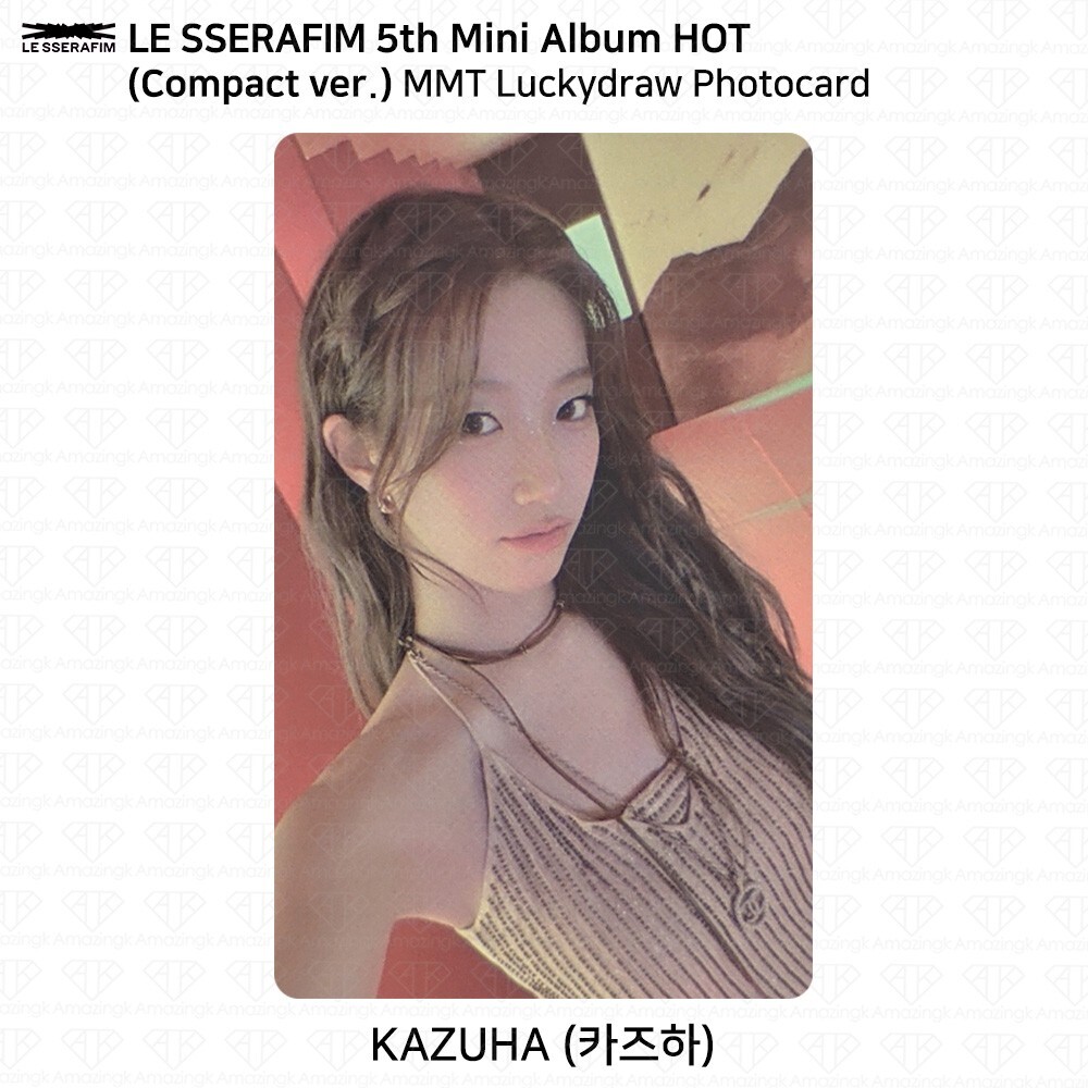 Le Sserafim 5th Mini Album HOT MMT Luckydraw Photocard KPOP K-POP