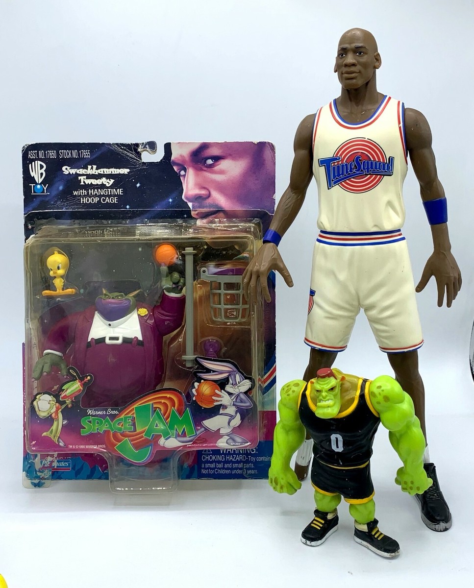 Space Jam Swackhammer Tweety Michael Jordan Bang Action Figures