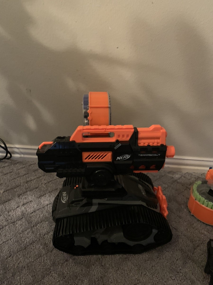 Nerf Terrascout Recon Toy RC Drone N-Strike Elite Blaster With