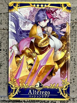 Fate Grand Order Extra CCC FGO Arcade Card Alter Ego Passionlip