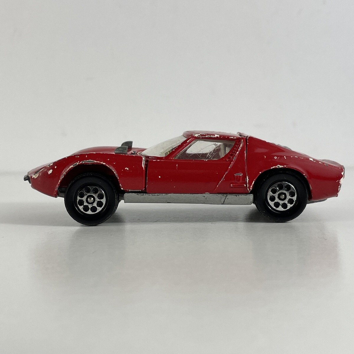CORGI TOYS #342 LAMBORGHINI MIURA GT P400 RED Diecast GT Britain