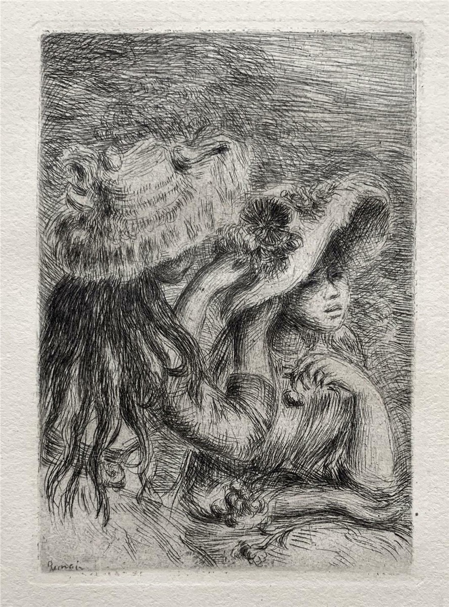 Pierre Auguste Renoir -Etching 