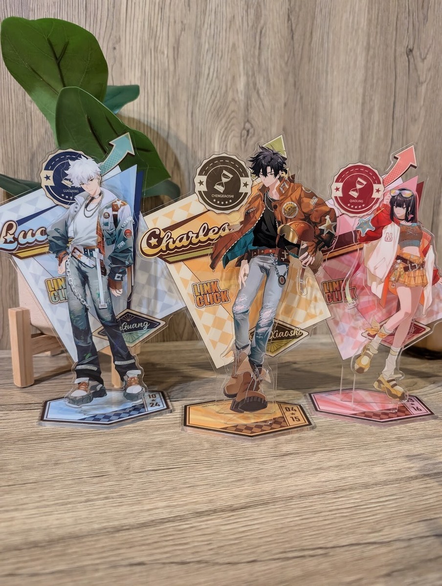 Official Link Click Cafe Acrylic Stand - Dimension Poptown