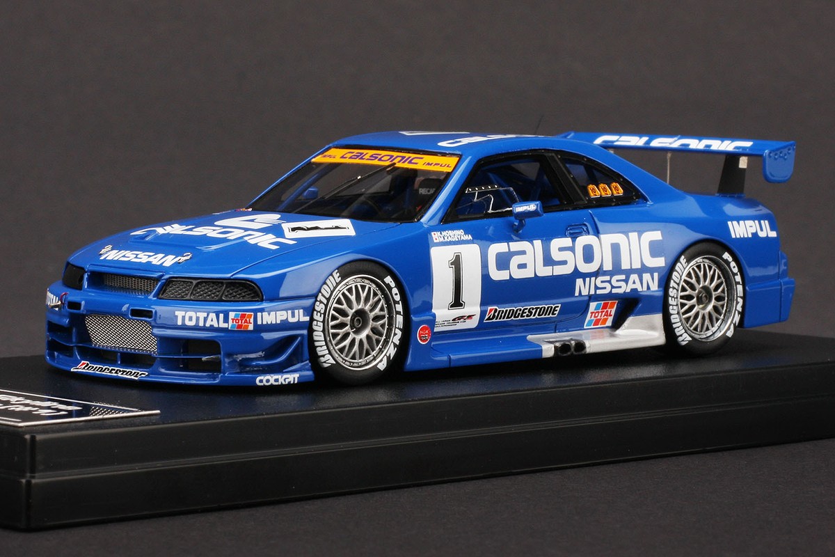 CALSONIC SKYLINE GT-R #1 1995 JGTC MINE -- HPI #8827 1/43 | eBay