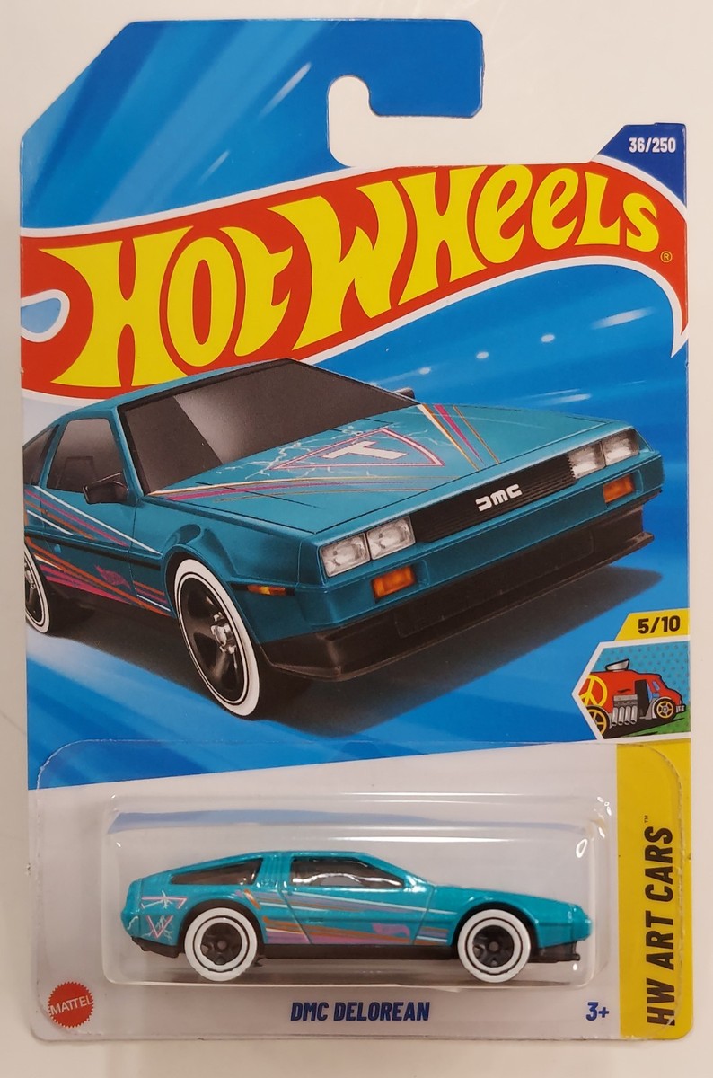 DMC DeLorean 36/250 Hot Wheels 2025 HYX59 HW Art Cars 5/10 blue | eBay