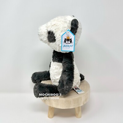 Jellycat TUFFET PANDA Soft Plush Toy NWT RARE Wild Animal LOVEY