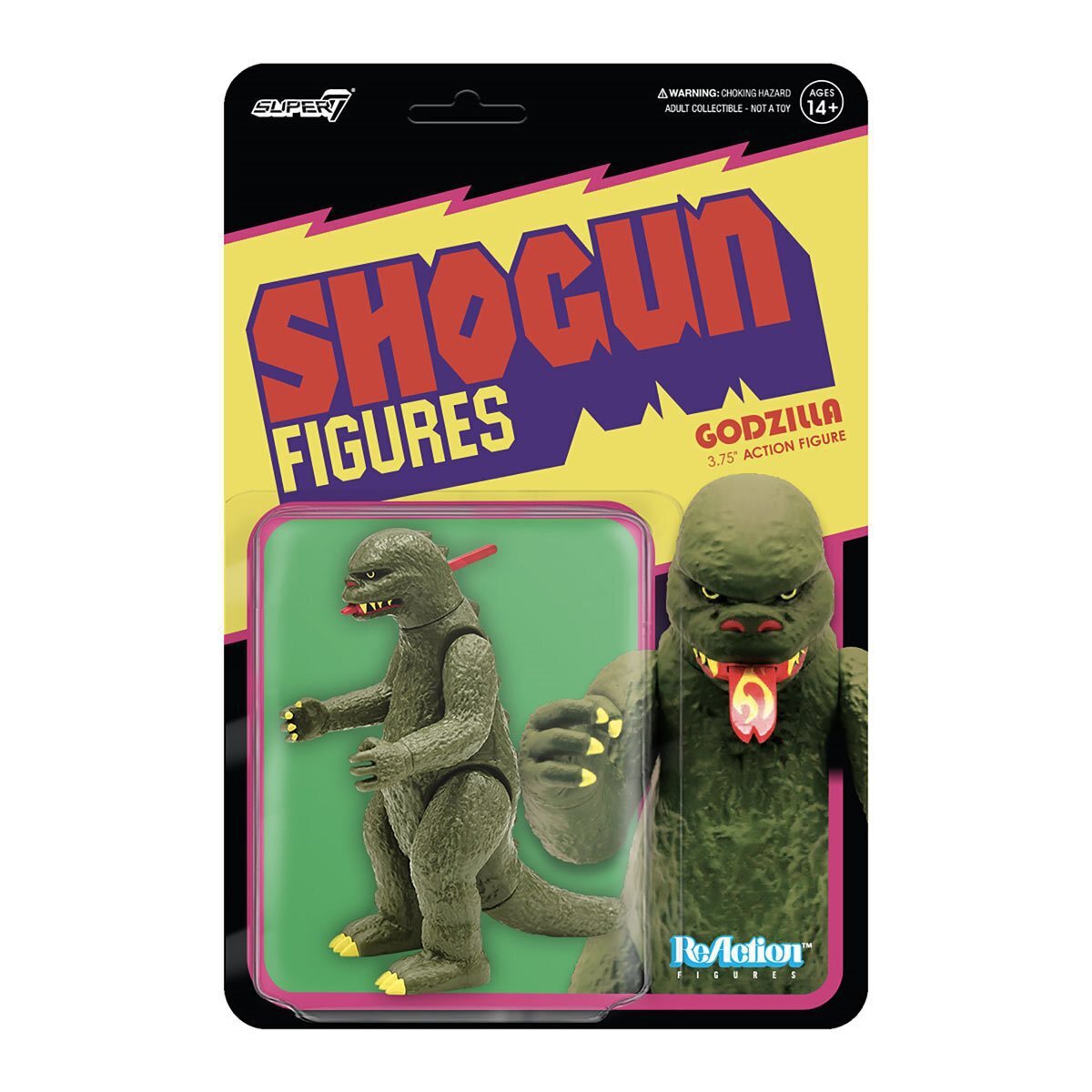Godzilla Shogun Figures 3.75 inch Super7 ReAction Figures | eBay