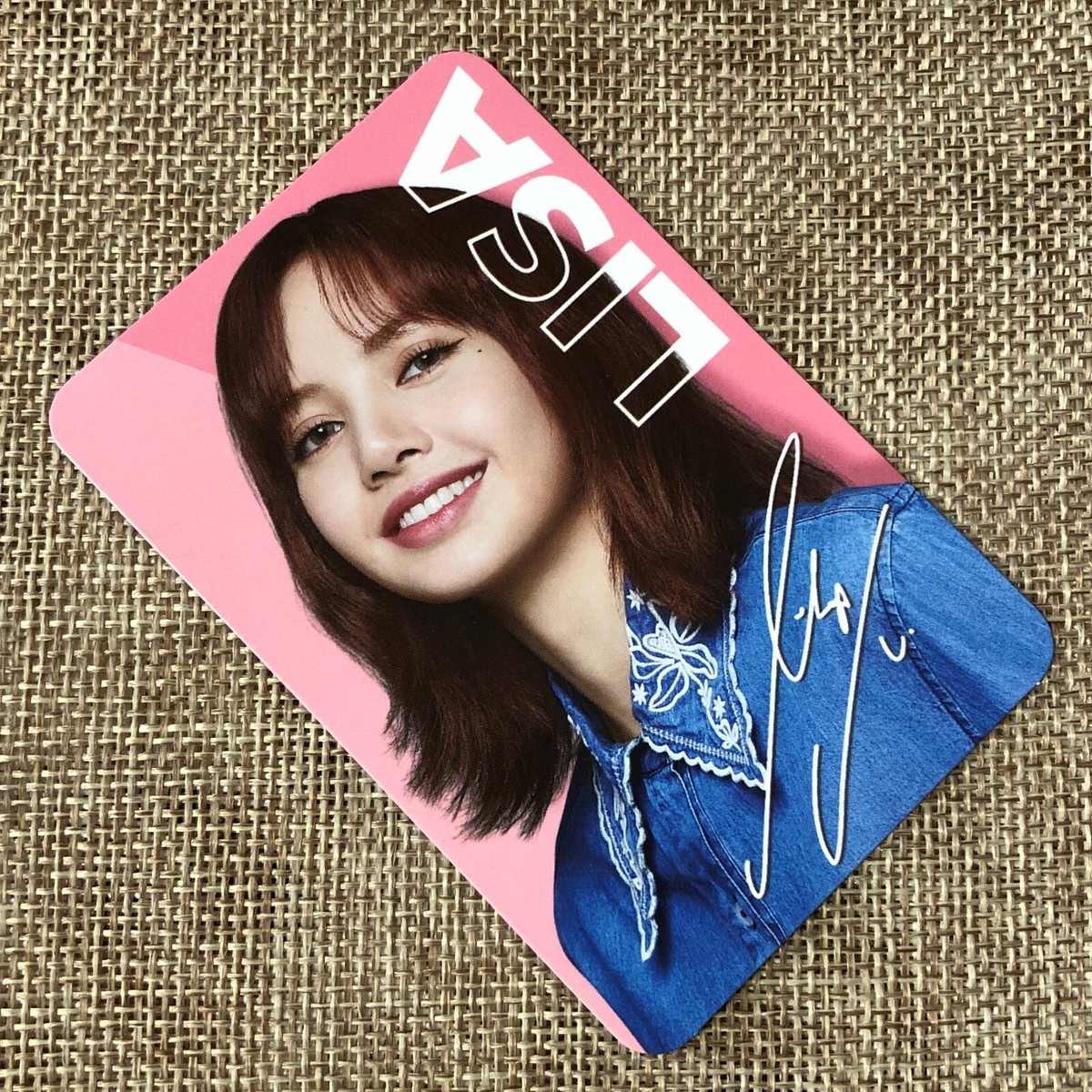 BLACKPINK LISA #2 [ OREO X BLACKPINK ] Official Limited Photocard