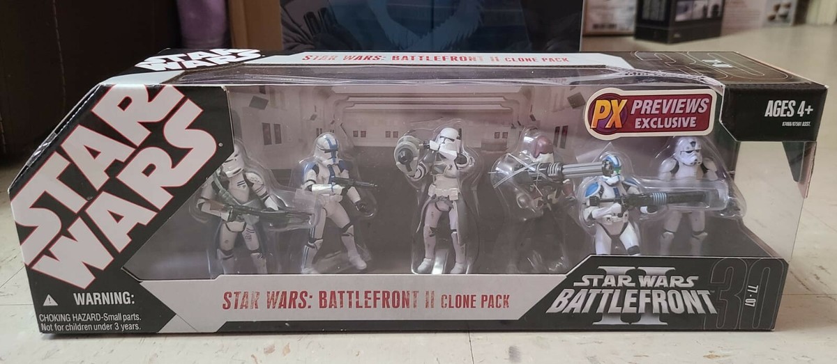 Star Wars Battlefront II Clone Pack PX Clone Wars Galactic Marine