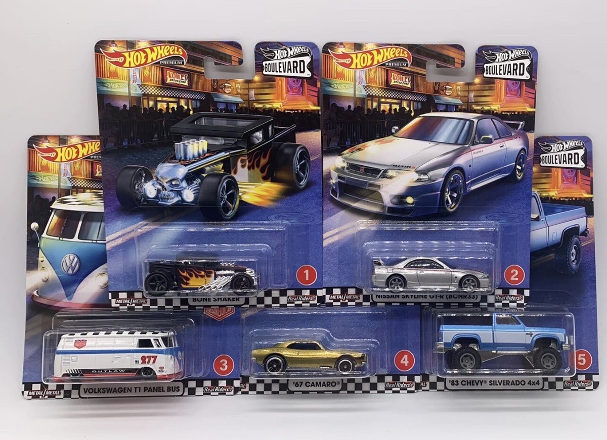 hot wheels boulevard Series Mix A #1-5 | eBay