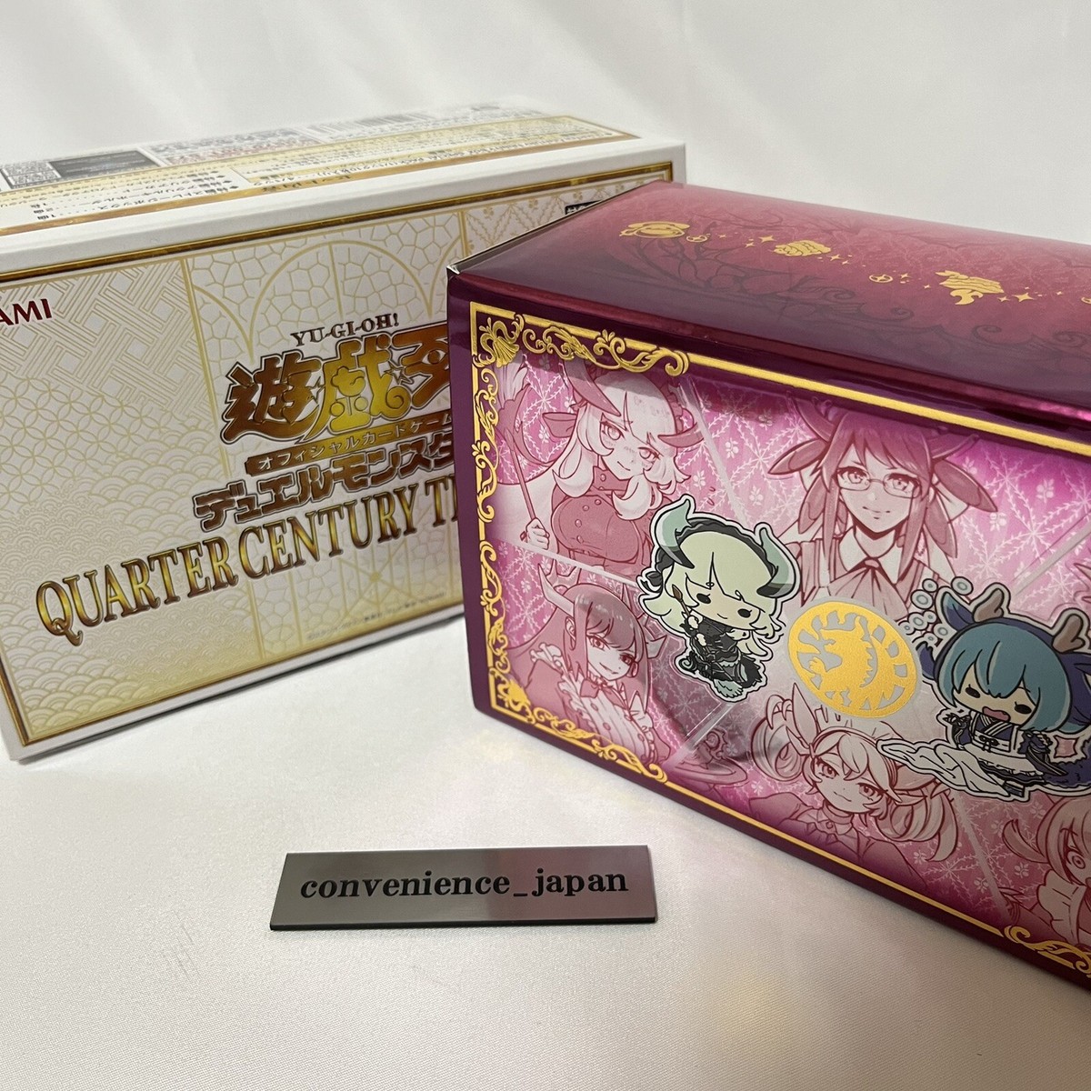 Yugioh QUARTER CENTURY TRINITY BOX Sealed Box 25th KONAMI Dragon