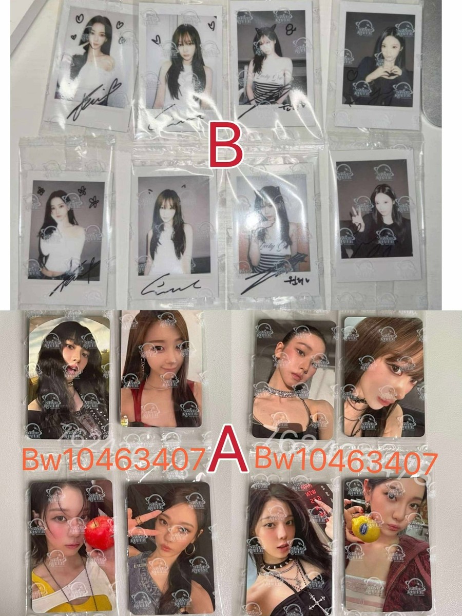 AESPA OFFICIAL RICH MAN RICHMAN STAR RIVER POB PHOTOCARD | eBay