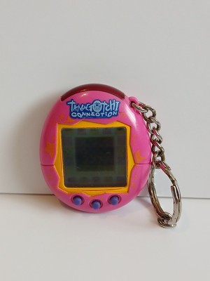 V1 Tamagotchi Connection Pink With Stars Bandai 2004 Working | eBay